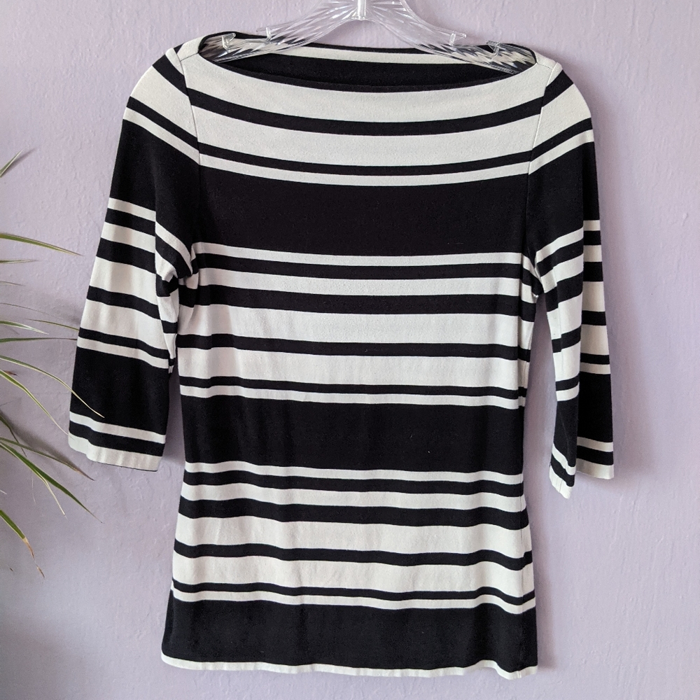 Cynthia Rowley striped top size small
